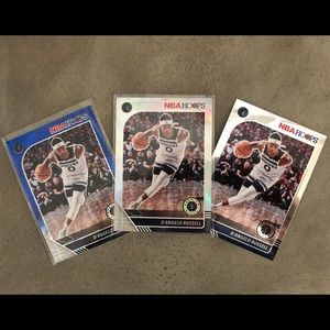 2019 NBA Hoops Premium Stock D’Angelo Russell Lot